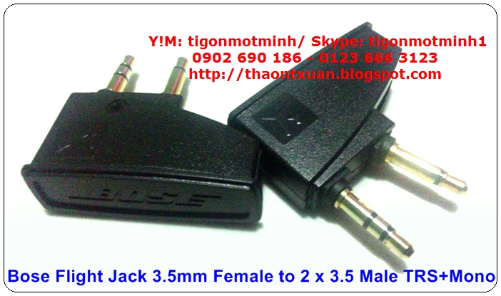 Jack chuyển 2.5, 3.5, 6.3 và dây cáp nối dài cho tai nghe, loa - 8