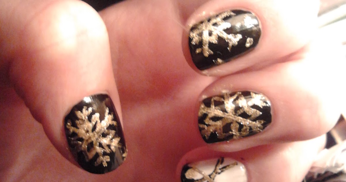 Beauty - DIY's - Lifestyle: NailArt: Kerst en Oud en Nieuw
