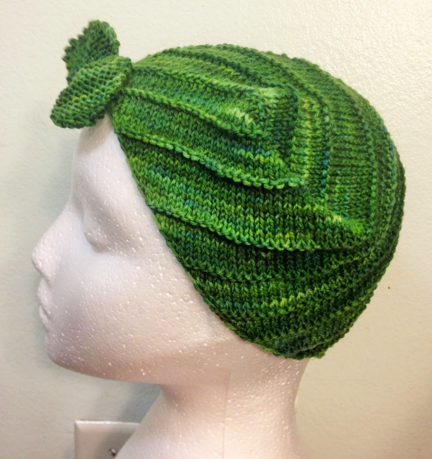 She Knits in Pearls Vintage Inspired Knitted Head Wrap
