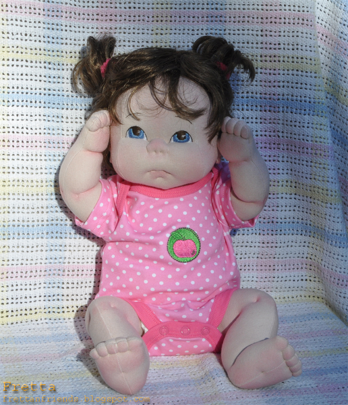 Fretta Life size 48 cm / 19" Soft Sculpture Baby, Child Friendly Cloth