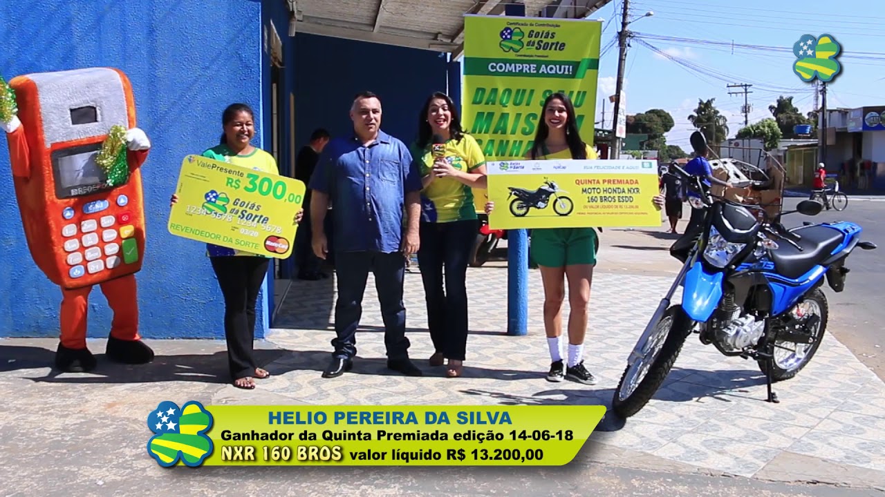 Ganhador do Goiás dá Sorte Ganhador do Goiás dá Sorte