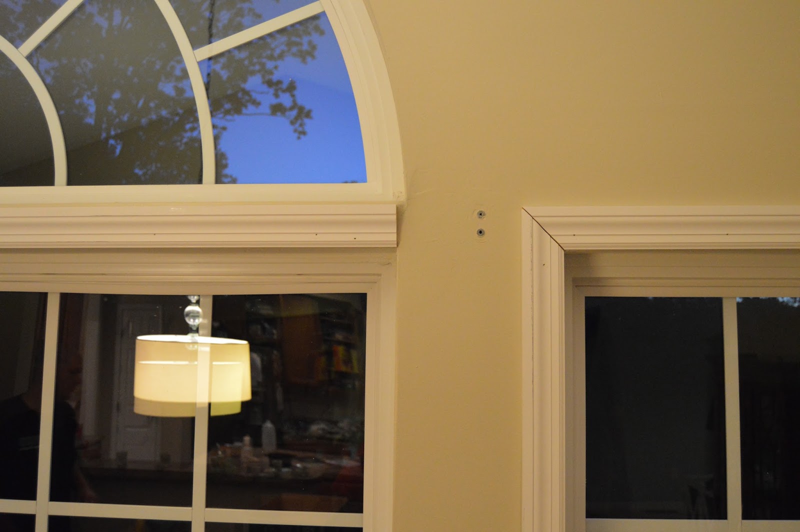 Designed To Dwell Morning Room Challenge How to Trim an Arched Window