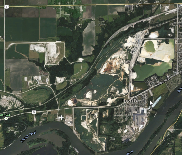 Industrial History US Silica Sand Mine