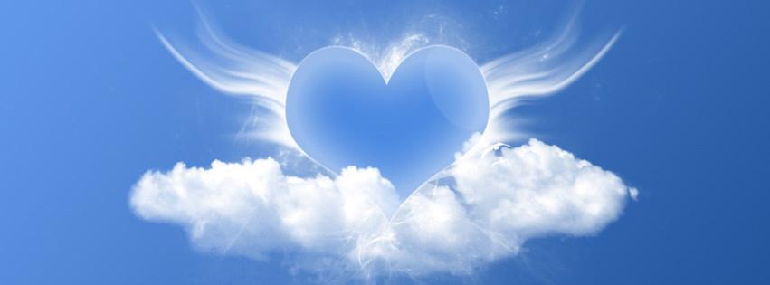 Ảnh bìa trái tim xanh