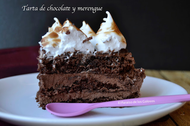 Tarta De Chocolate Y Merengue
