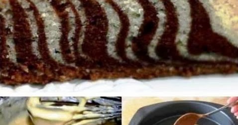 Tablón de Ingenios: Bizcocho "Cebra"