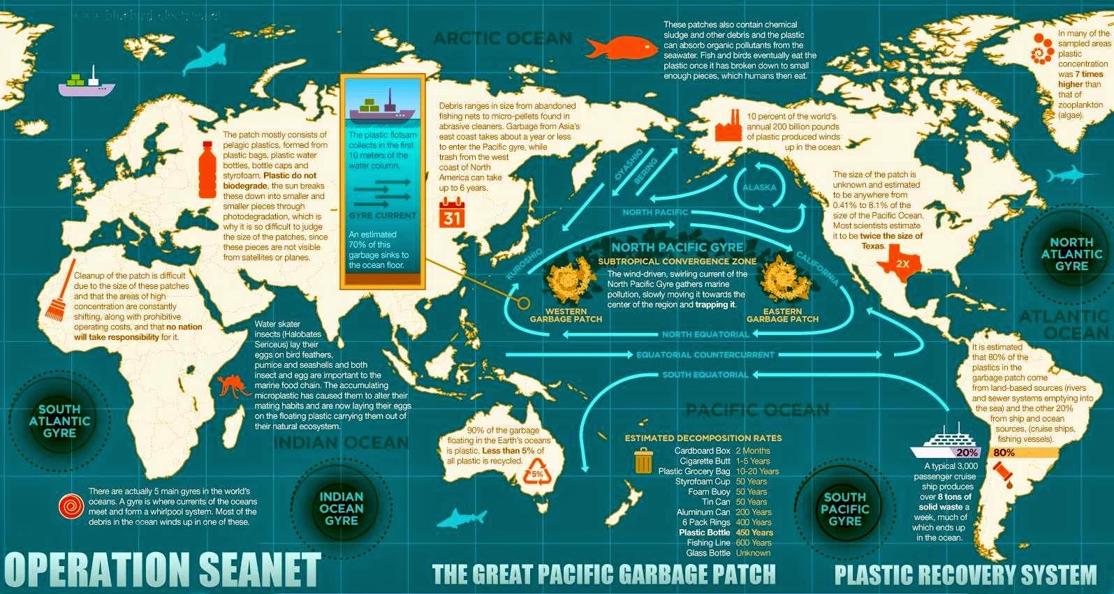 The Great Garbage Patch Google Earth