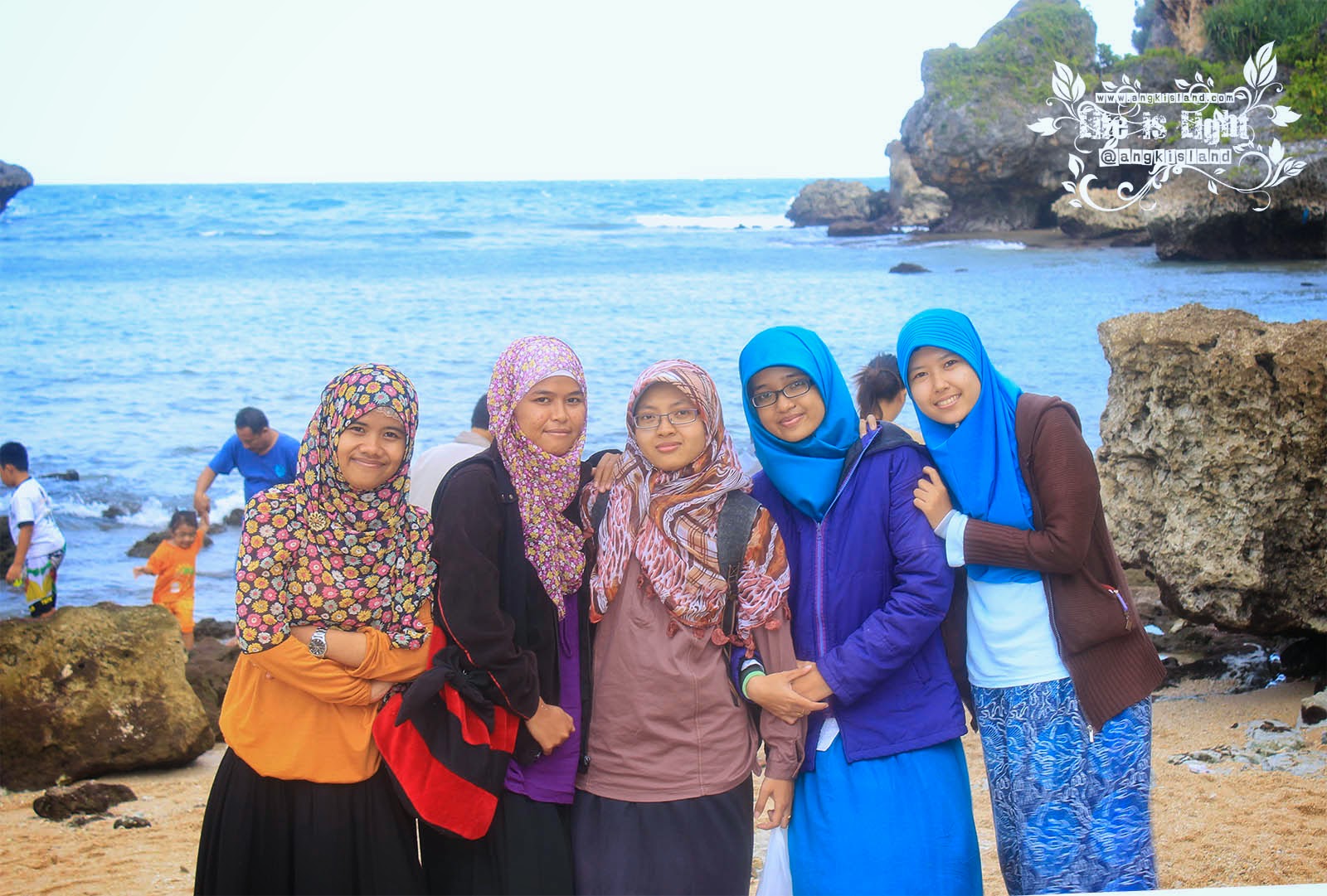 having Fun Having fun at pantai ngrenehan