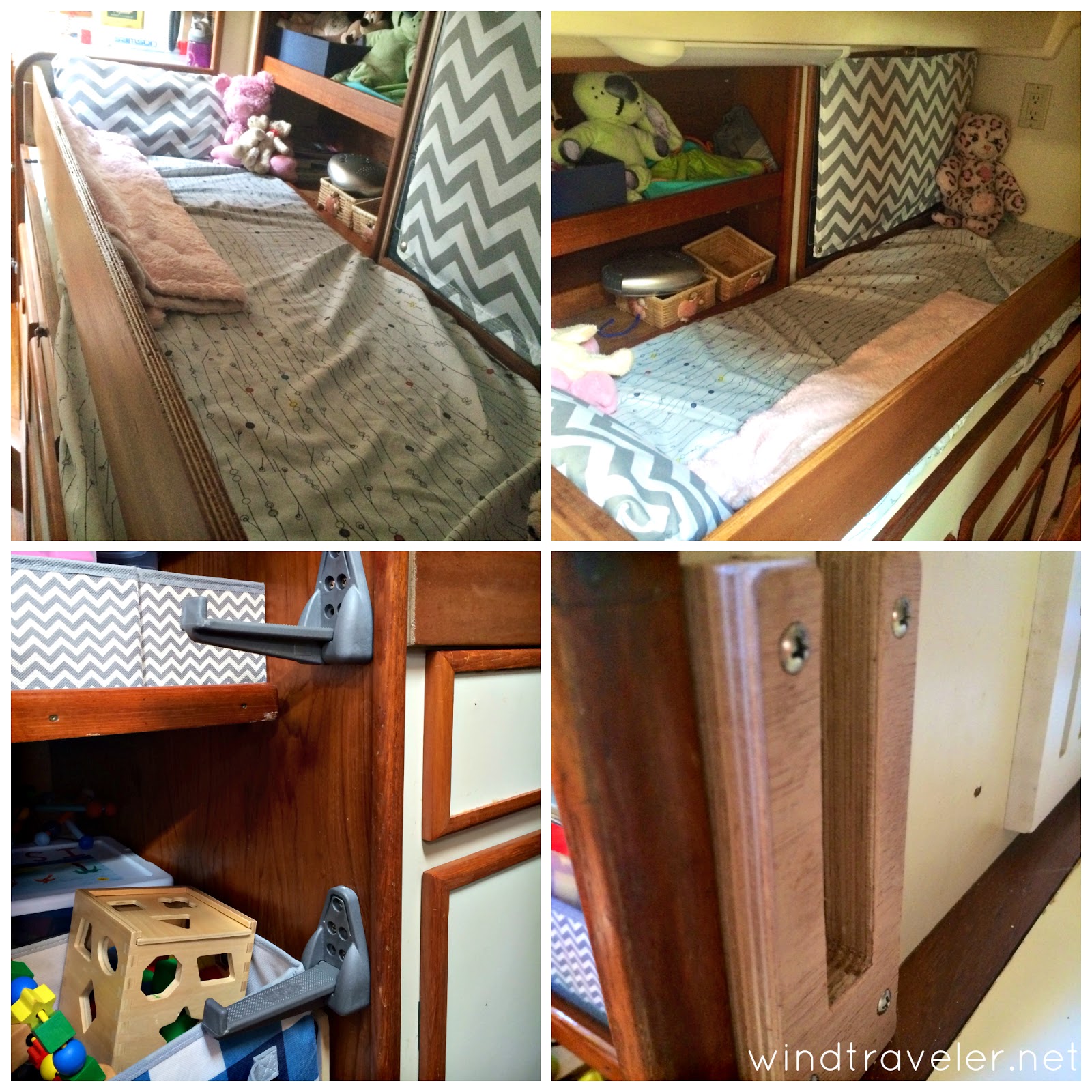 Windtraveler Our Sleeping Arrangements on the Boat Getting Creative