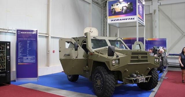 World Defence News Slovak Company Kerametal Presents The New Aligator 4x4 Master Armoured Vehicle At Ideb 2012