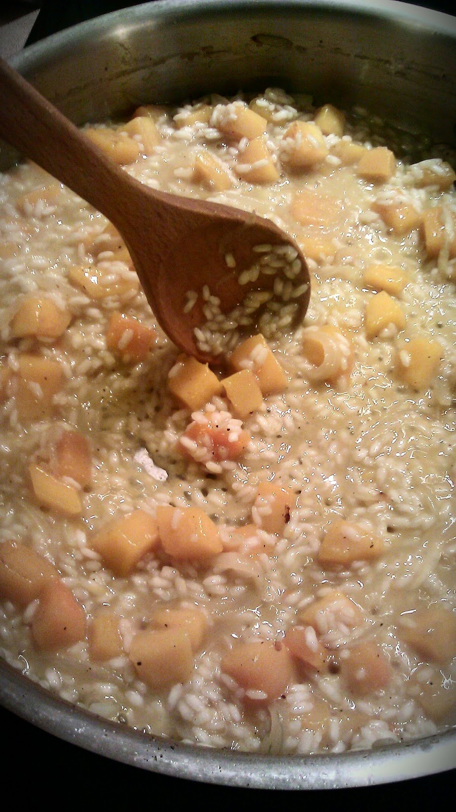 An Open Cookbook: Butternut Squash and Kale Risotto