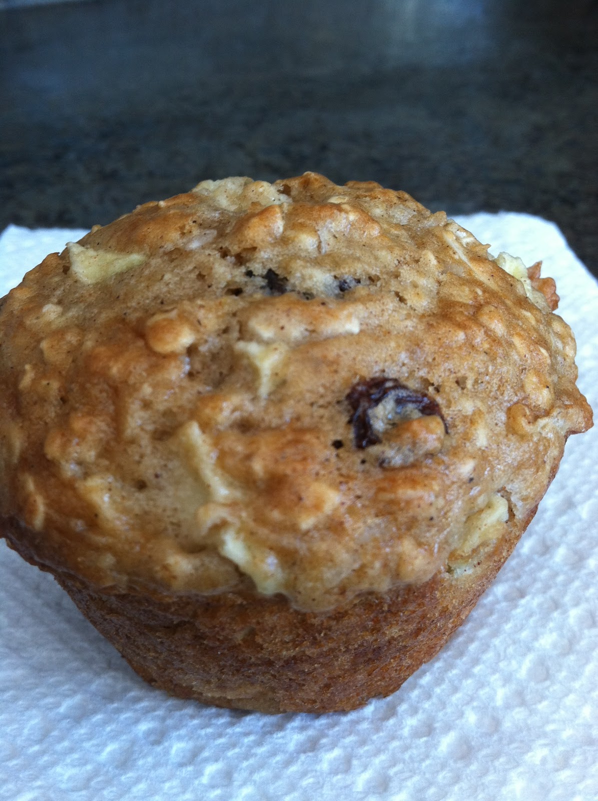 7CooksInAKitchen Cinnamon Apple Oat Muffins
