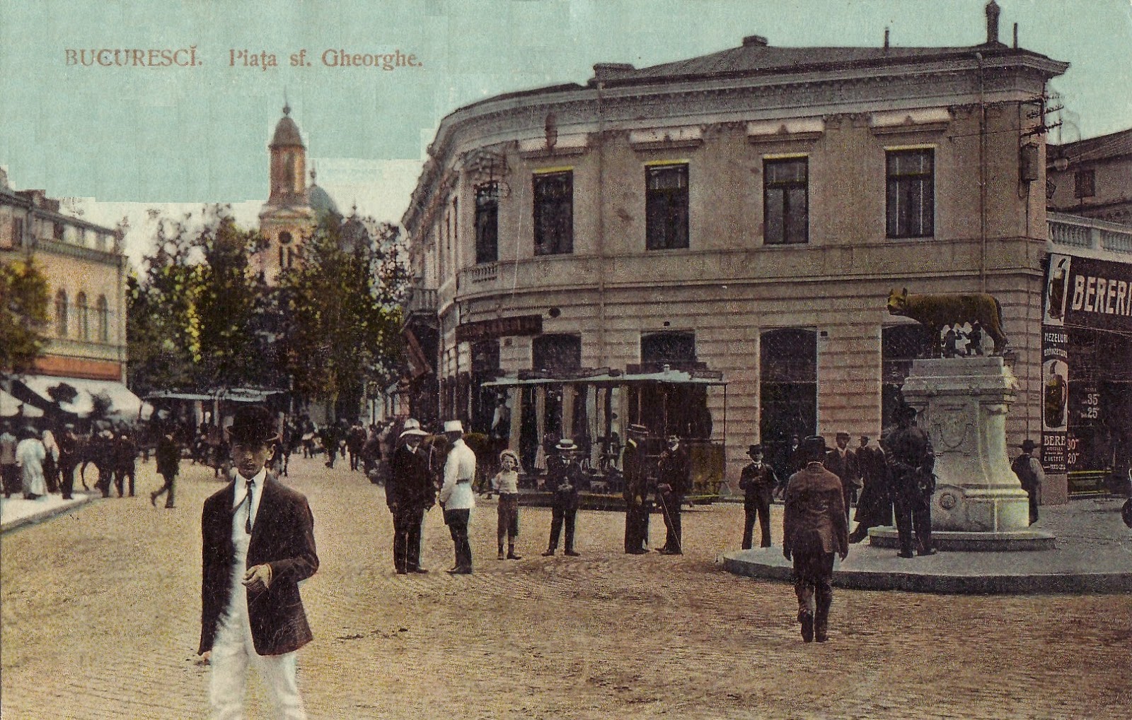 Turist în București Piata Sf.