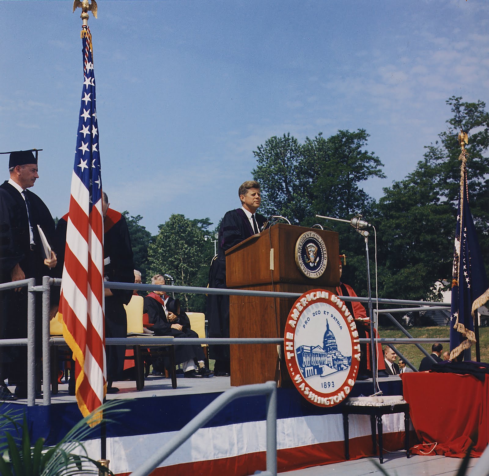 147Th American University Commencement Ceremony - n2zzdxk