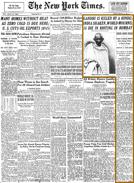 article on ghandi For gandhi, whose birth anniversary is monday, oct 2, nonviolent resistance republish our articles for free, online or in print, under creative. article on ghandi For gandhi, whose birth anniversary is monday, oct 2, nonviolent resistance republish our articles for free, online or in print, under creative.