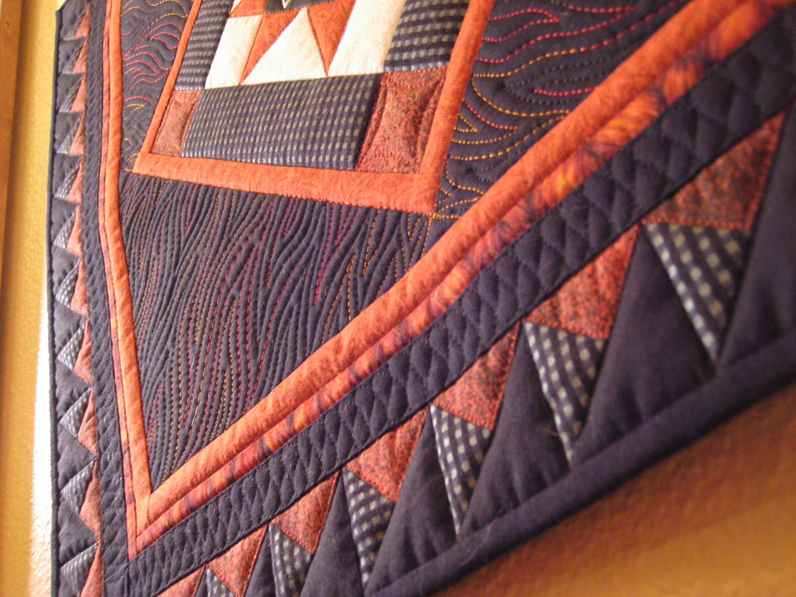 Quilt to the Edge.... Debriefing the BoxerAnother Harley Davidson Qu