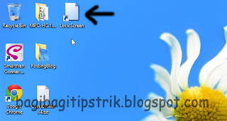 Tampilan Shortcut Lock Screen