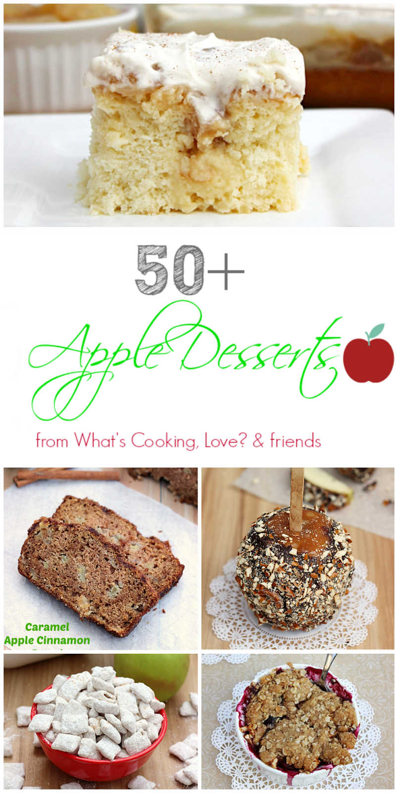 50+ Apple Desserts Whats Cooking Love?