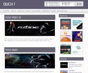 Ouch WordPress Theme