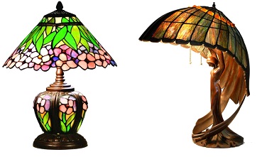 types of table lamps