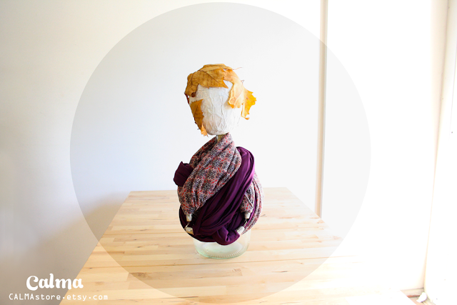 Mel with two Thimble Scarvesby CALMAstore Mel with two Thimble Scarvesby CALMAstore