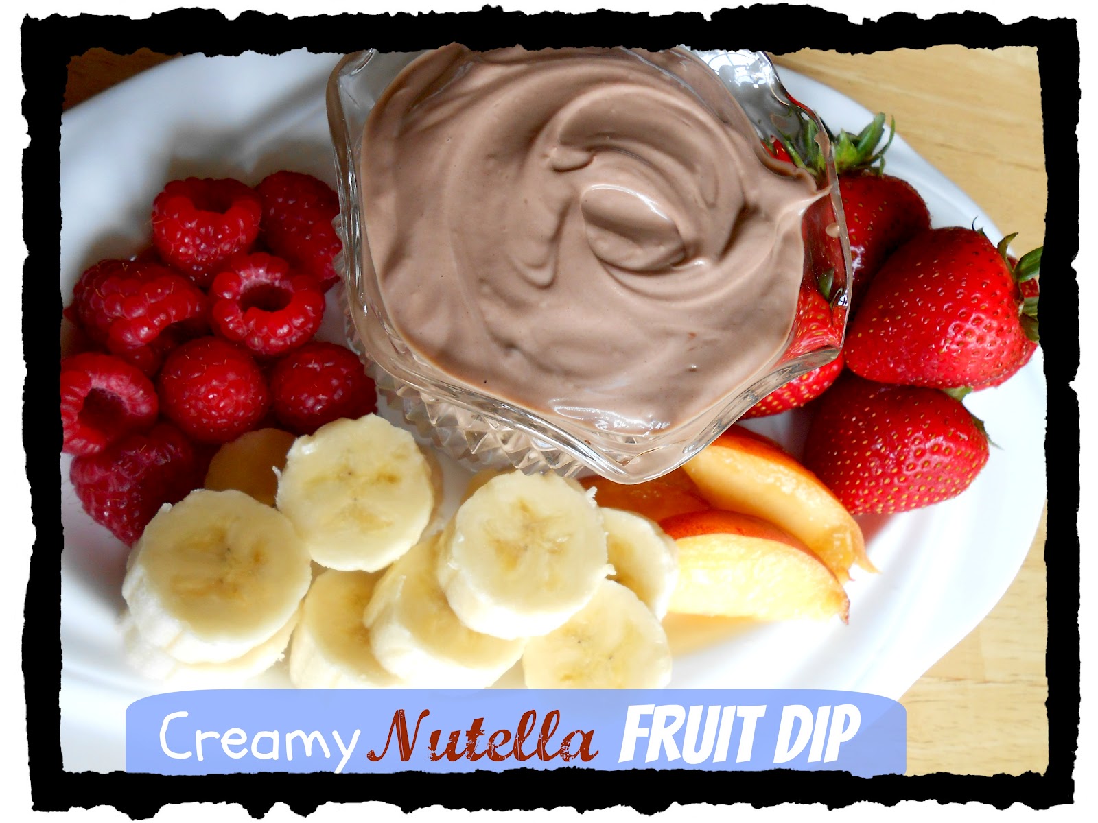 The Better Baker Creamy Nutella Fruit Dip {2ingredients}