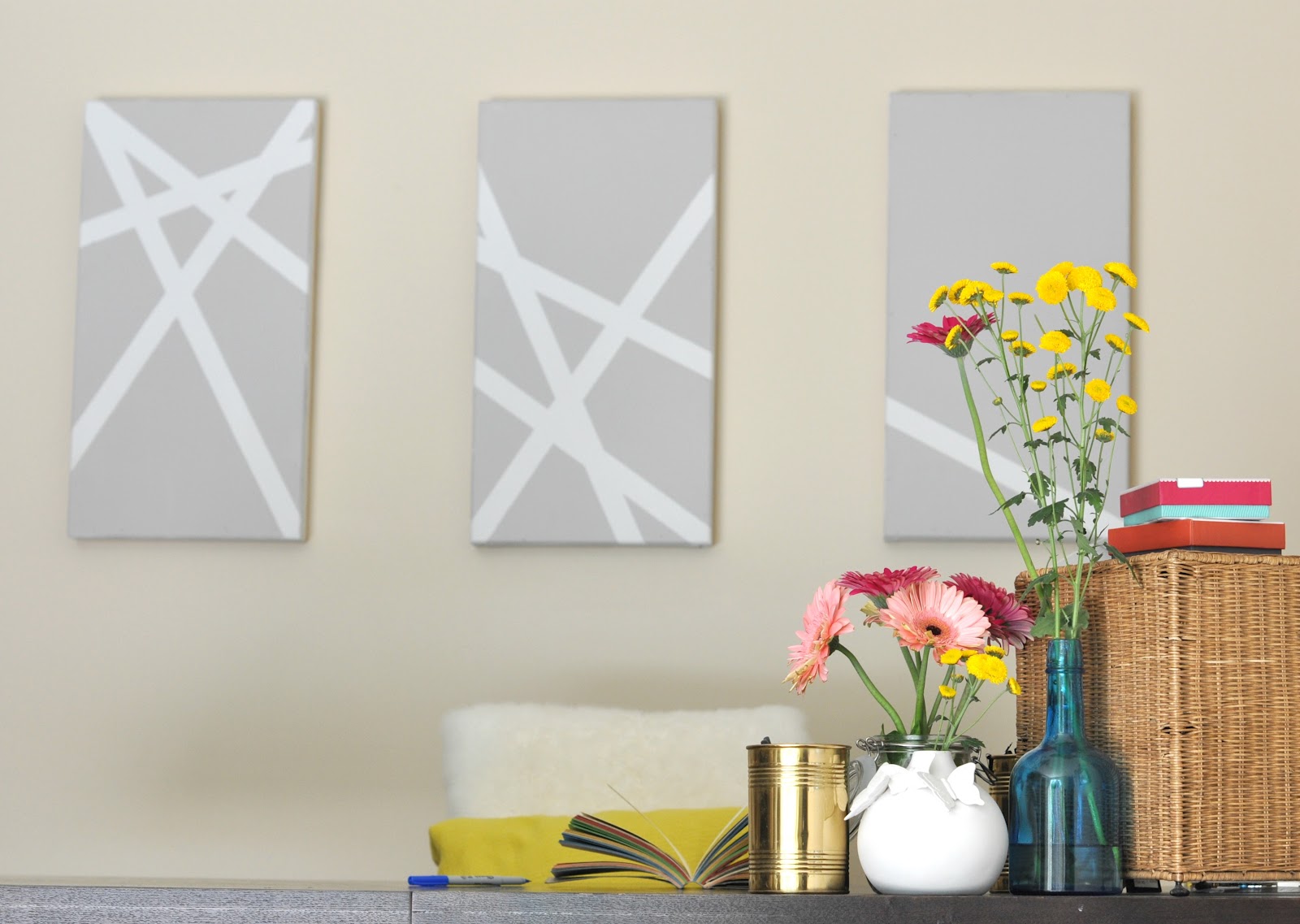 A Fashion Gal & A Fireman: TUESDAY-HOW-TO: wall art