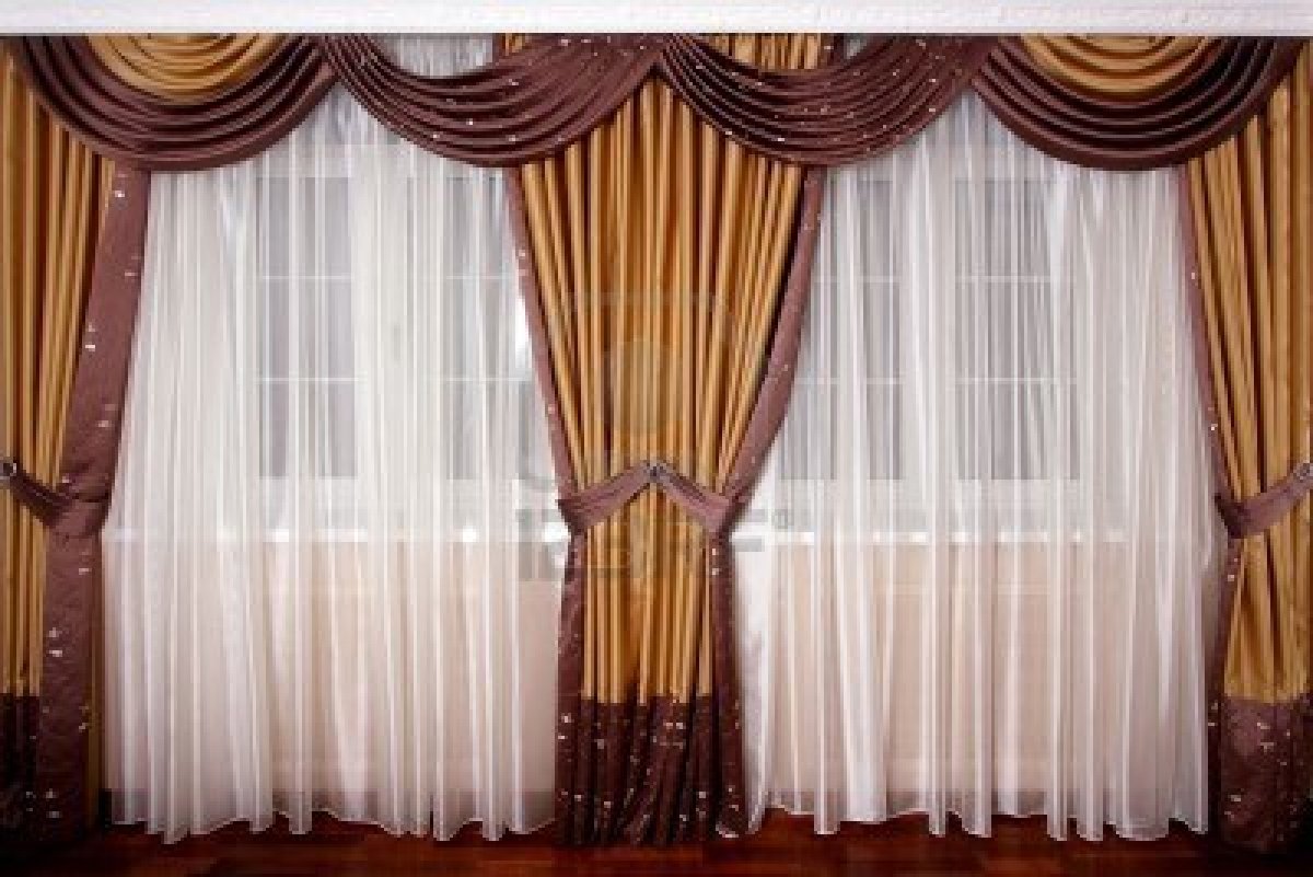 Silk Embroidery Curtains For Living Room
