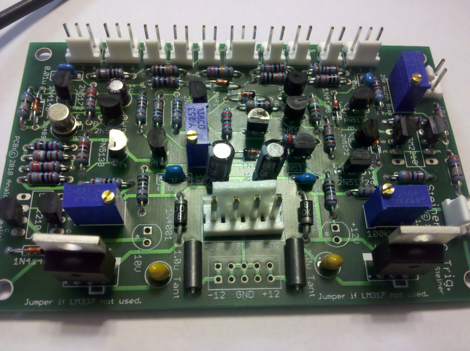 Steiner Synthasystem DIY VC Trigger Generator PCB