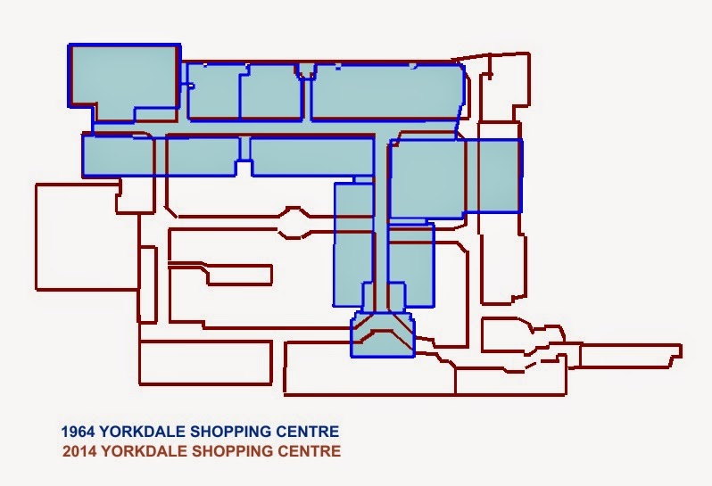 Toronto Time Machine Yorkdale At 50 The Shopping Centre S
