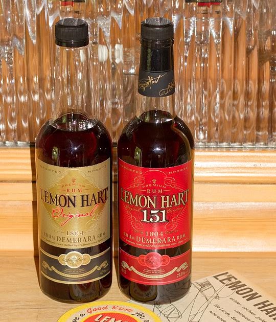 what a drink! Lemon Hart Rum Relaunch