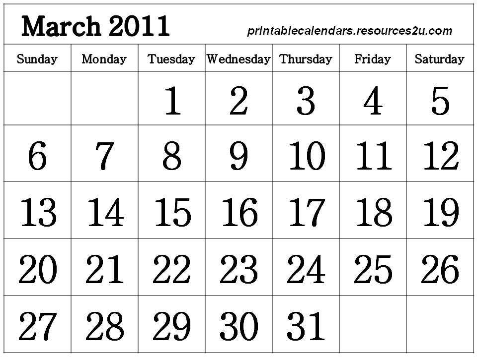 free yearly calendar 2011 template. FREE CALENDAR 2011 TEMPLATE