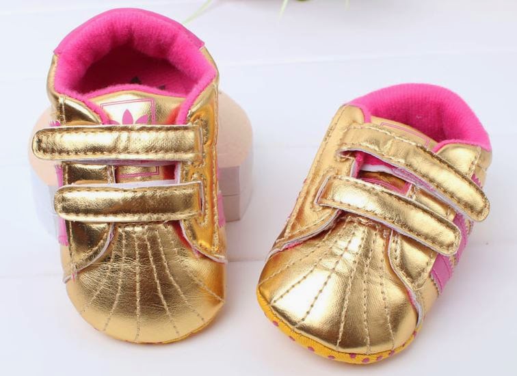 SEREN BEBEK DÜNYASI adidas Mor ve dore pembe bebek ilk