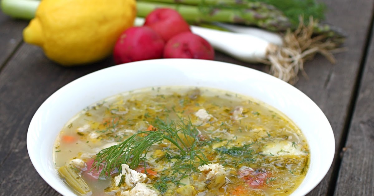 Yummy recipes by Sara Edwards Spring Vegetable Egg Drop Soup