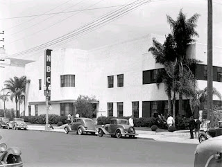 NBC studios, Melrose Ave., 1937