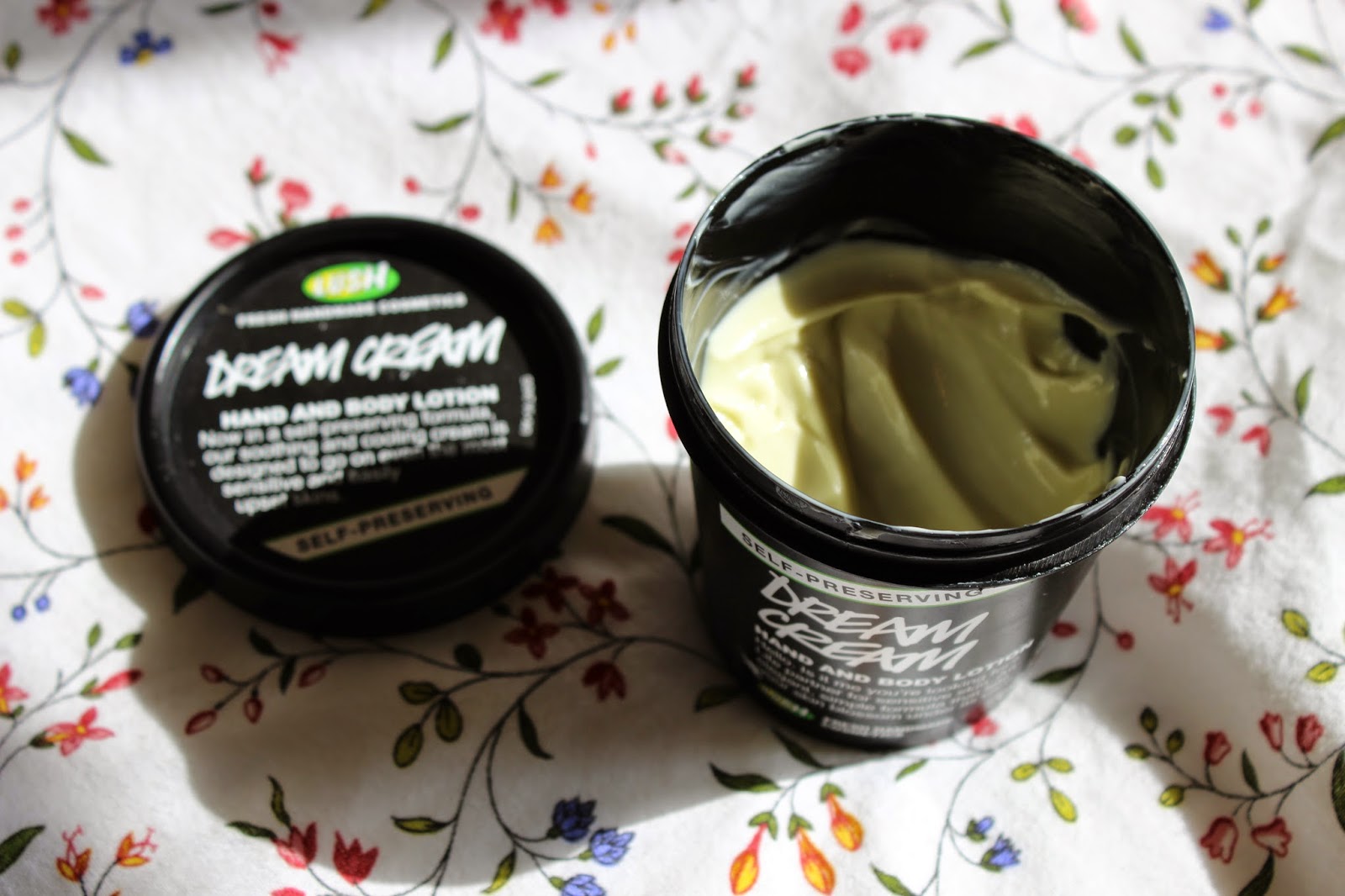 Lush SelfPreserving Dream Cream Review Alice Adores Apparel