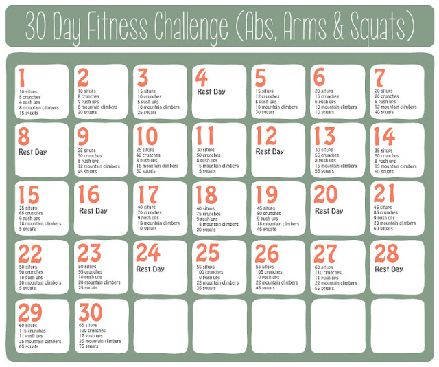 She Turned Her Dreams Into Plans 30 Day Fitness Challenge