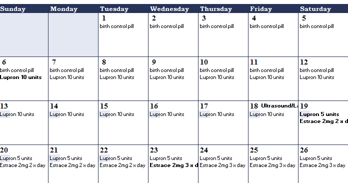 pill calendar