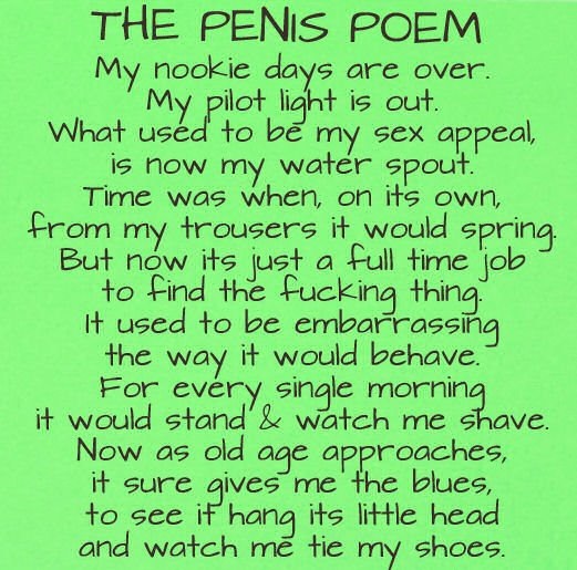 Penis Poem 97