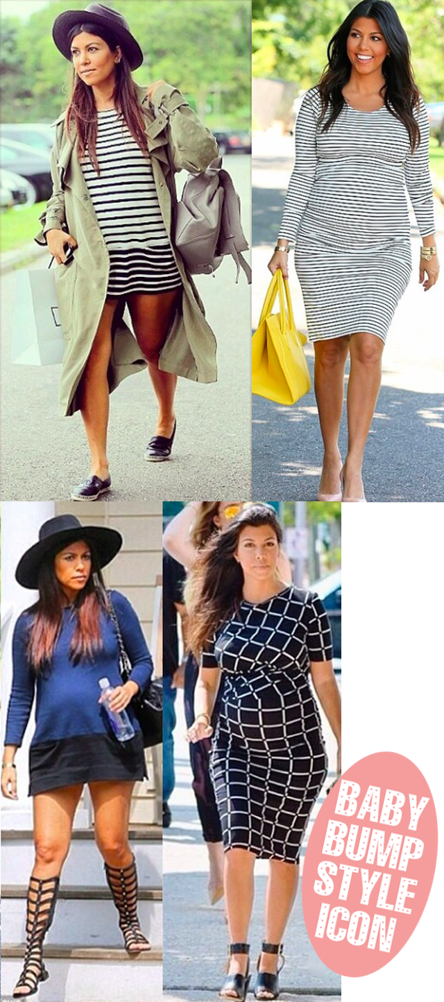 Kourtney Kardashian Pregnancy Style