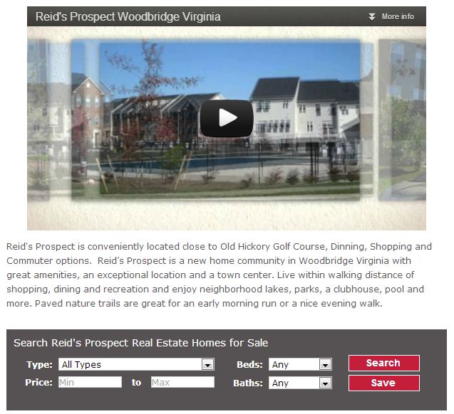 Reid's Prospect Woodbridge Virginia