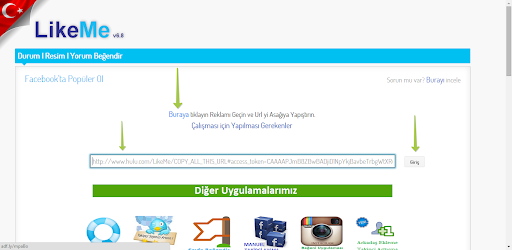 Facebook Beğeni Hilesi Facebook Beğeni Hilesi 2014