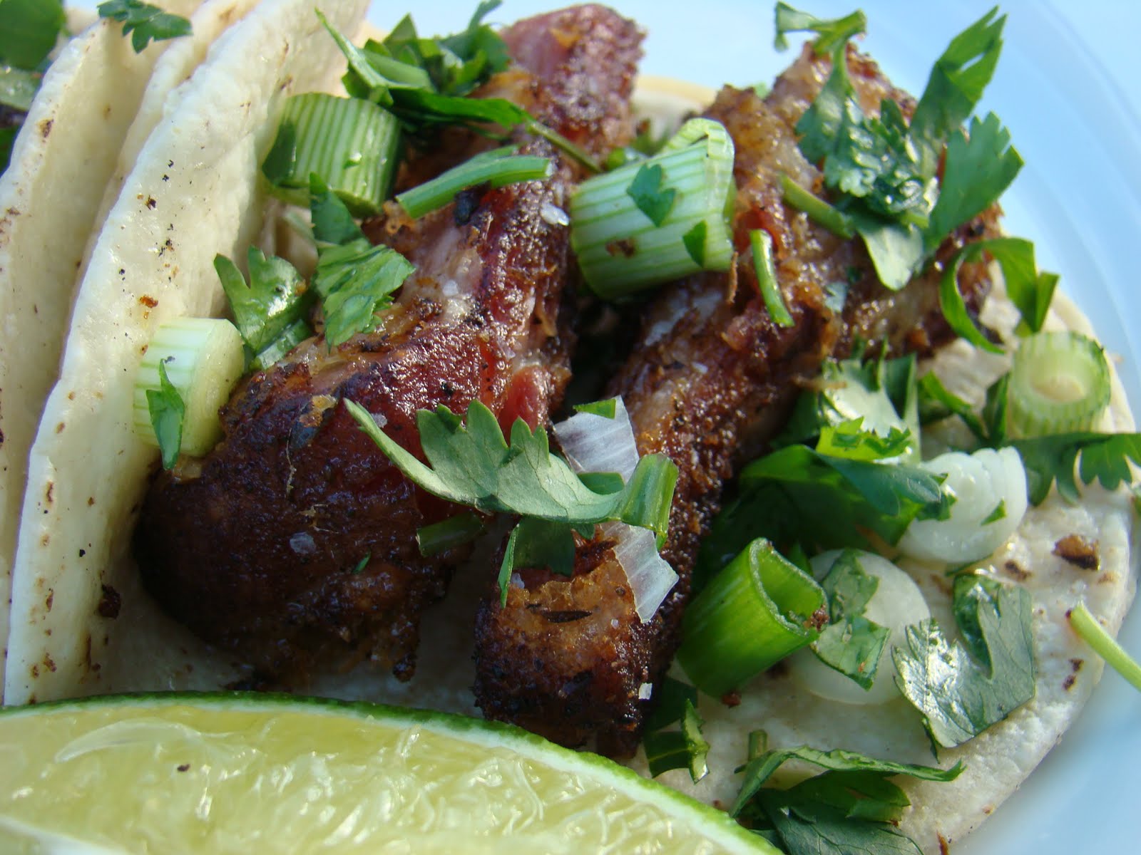 Adventures in food land Pork Belly Confit Tacos
