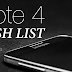 Galaxy Note 4 Wish-List: Must Have Specs & Features 