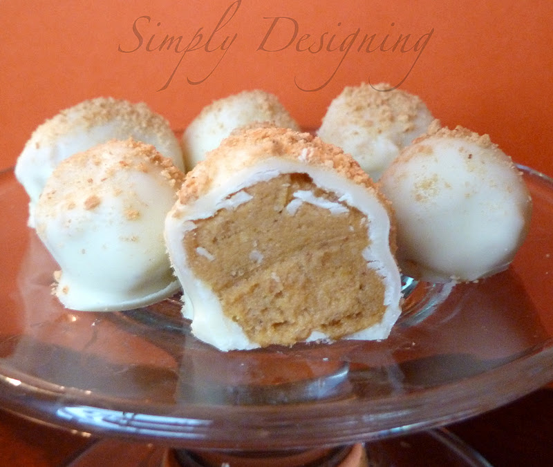 Pumpkin Truffles