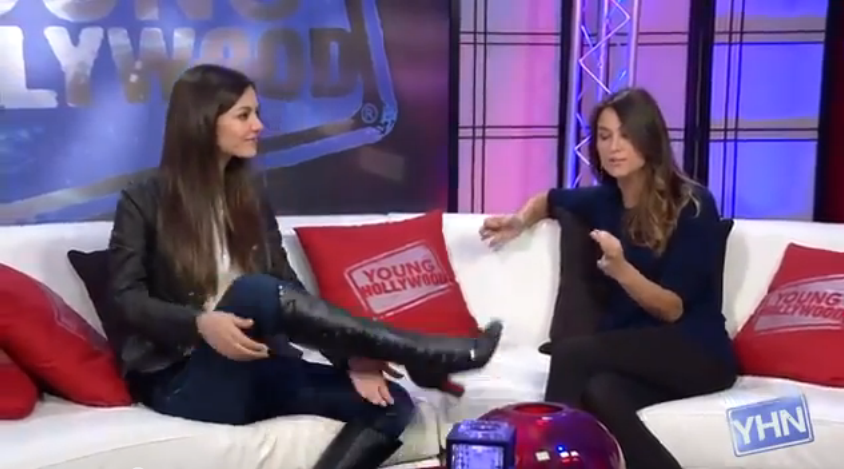 THE APPRECIATION OF BOOTED NEWS WOMEN BLOG : Victoria Justice Shows Off