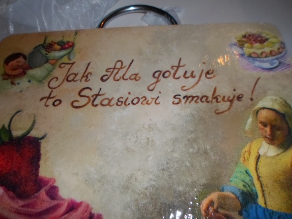 Rękodzieło Zdroda Art Ela Zdrodowska Deska do krojenia decoupage