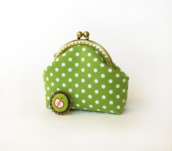 Брошь с яблоком и кошелек | Brooch with apple and a purse Brosh s yablokom i koshelek | Брошь с яблоком и кошелек