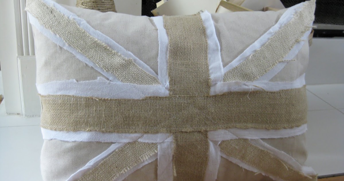 Crafty Couture Union Jack Pillow