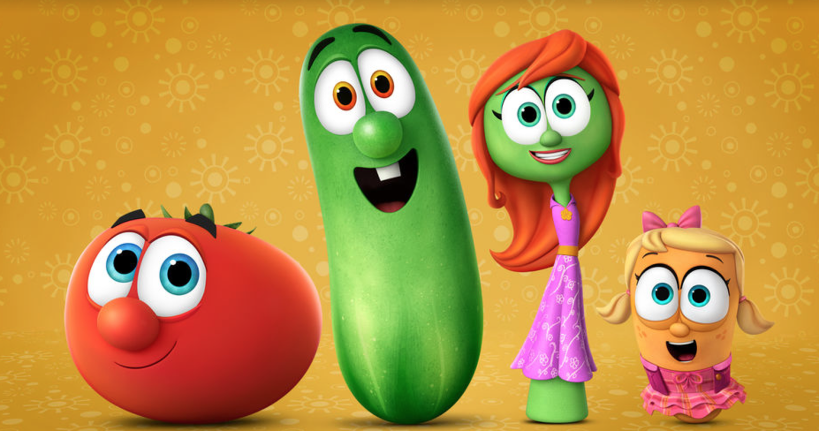 Be Brave, Keep Going All New Netflix Original Veggie Tales in the House